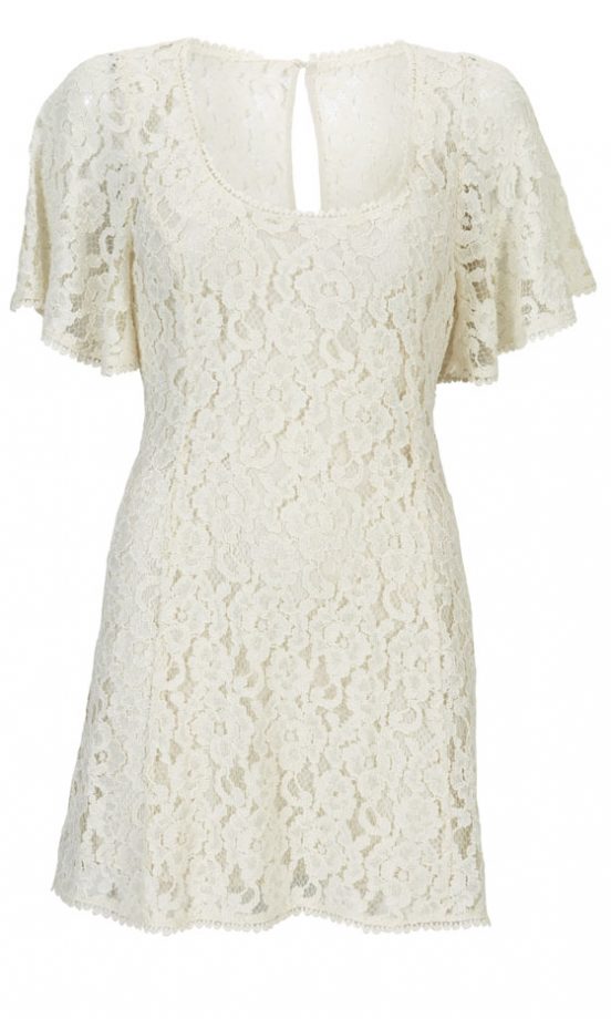 Kate Moss Topshop Lace Dress, £70