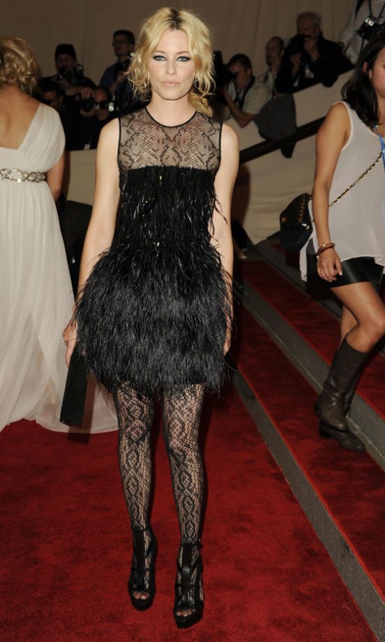 Elizabeth Banks Wearing Gucci At The Costume Institute Gala, 2010