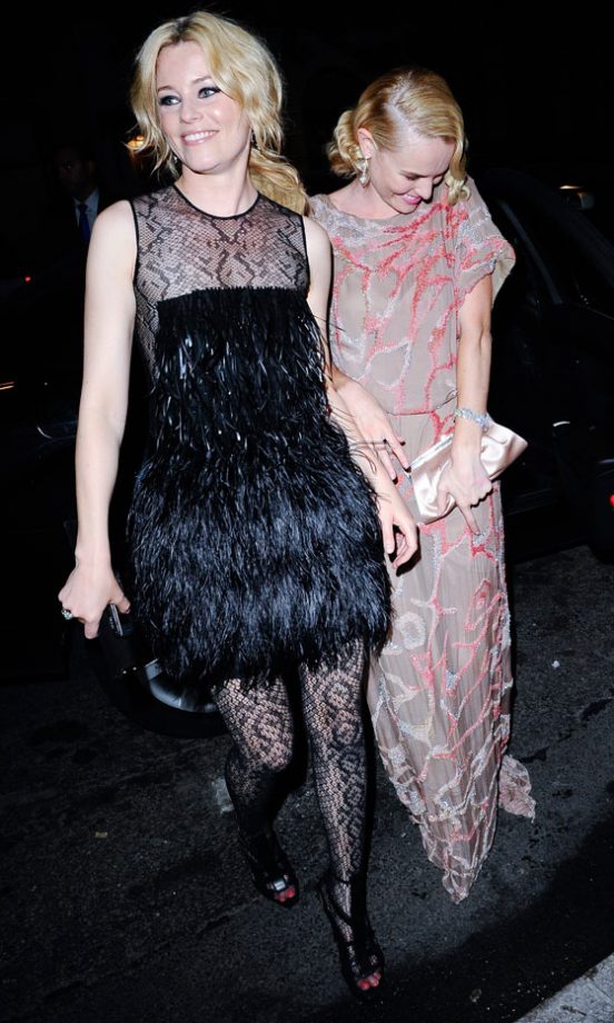 Elizabeth Banks And Kate Bosworth At the Met Ball 2010 Pre-Party