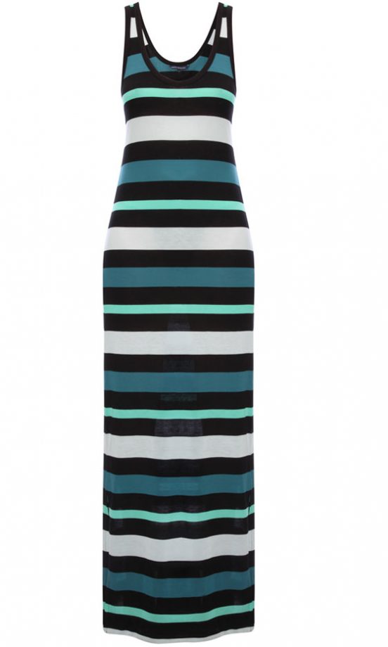 Shop The Trend: Summer’s Striped Dress - Sleeveless Maxi Dress, French Connection, £70