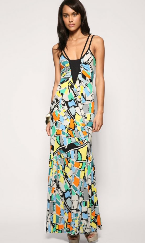 French Connection Strappy Flared Maxi Dress, £90