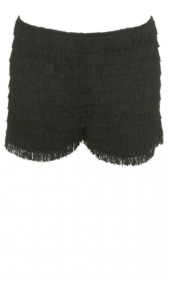 Topshop Fringed Shorts, £35
