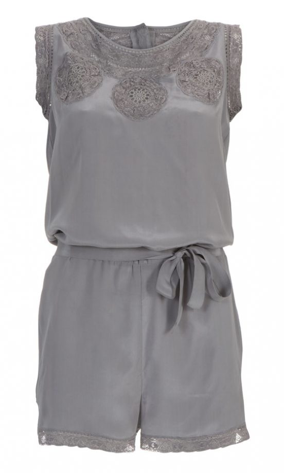 Kate Moss Topshop Open Back Playsuit, £80