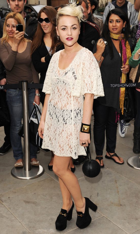 Jaime Winstone At The Topshop Launch Party, Brompton Road, 2010
