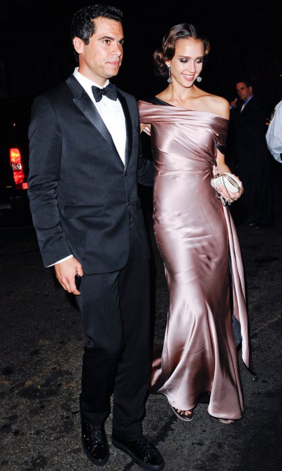 Jessica Alba At the Met Ball 2010 Pre-Party