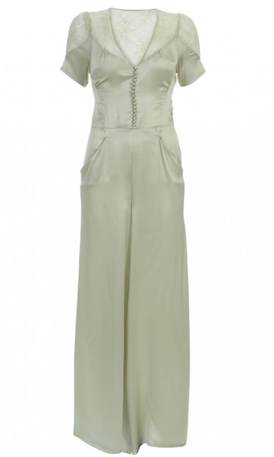 Kate Moss Topshop Lace Back Jumpsuit, £100