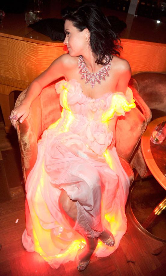 Katy Perry's Light-Up Dress At The Met Ball 2010 Afterparty
