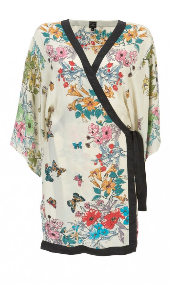 Kate Moss Topshop Oriental Print Kimono, £80