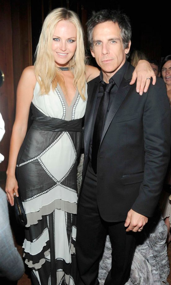 Malin Akerman With Ben Stiller At The Met Ball 2010 Afterparty