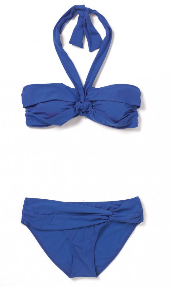 Matalan Blue Twisted Bikini £9. In Store Only