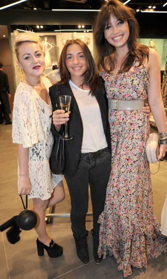 Jaime Winstone, Melanie Blatt And Daisy Lowe At The Opening Of Topshop's New London Store, 2010
