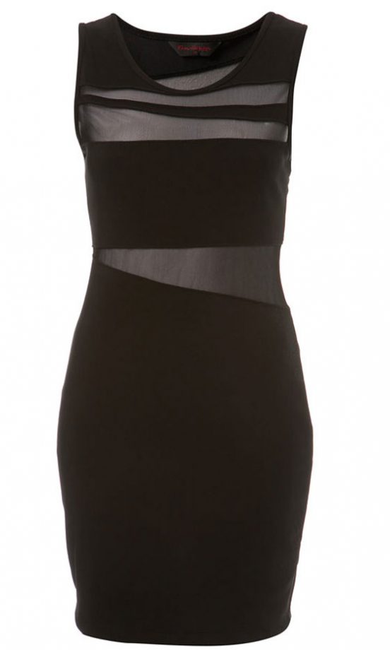 Shop The Trend: The Cutout Dress - Wetlook Mesh Dress, Miss Selfridge, £35