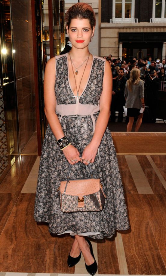 Pixie Geldof At The Louis Vuitton Store Opening, London, 2010