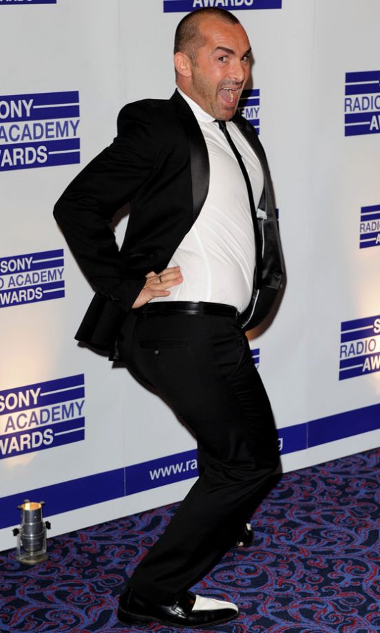 Louis Spence At The Sony Radio Awards 2010