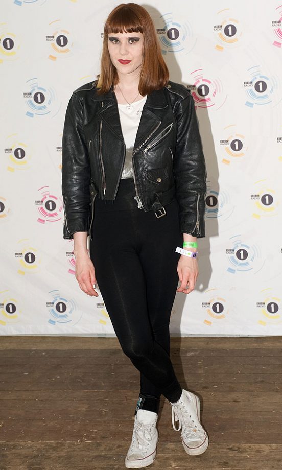 Kate Nash Backstage At Radio 1's Big Weekend In Wales, 2010
