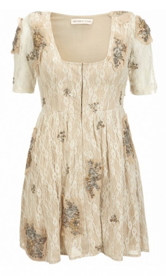 Kate Moss Topshop Embellished Lace Dress, £150