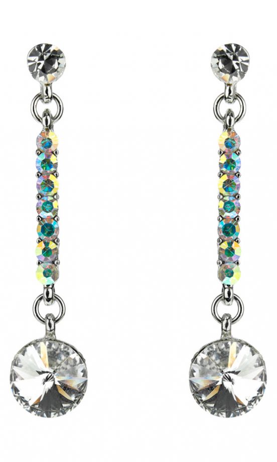 Wallis Crystal Stick Drop Earrings, £12