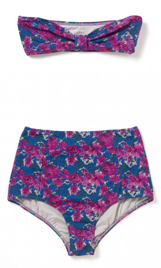 Urban Outfitters Pink High Waisted Bikini, £28. Not Available Online