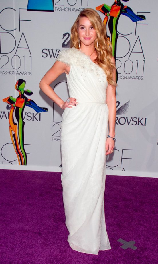 Whitney Port Perfects Red Carpet Elegance At The CFDA Awards In New York, 2011