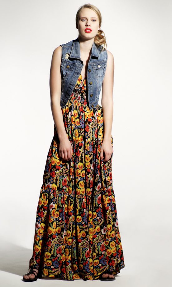 New Look Bleach Out Denim Gilet, £25