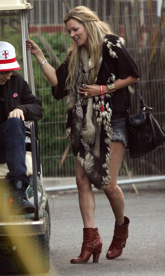 Kate Moss At The Isle Of Wight Festival, 2010
