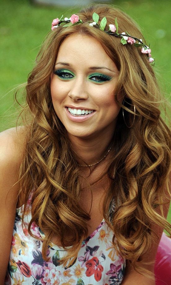 Una Healy Of The Saturdays At The Isle of Wight Festival, 2010