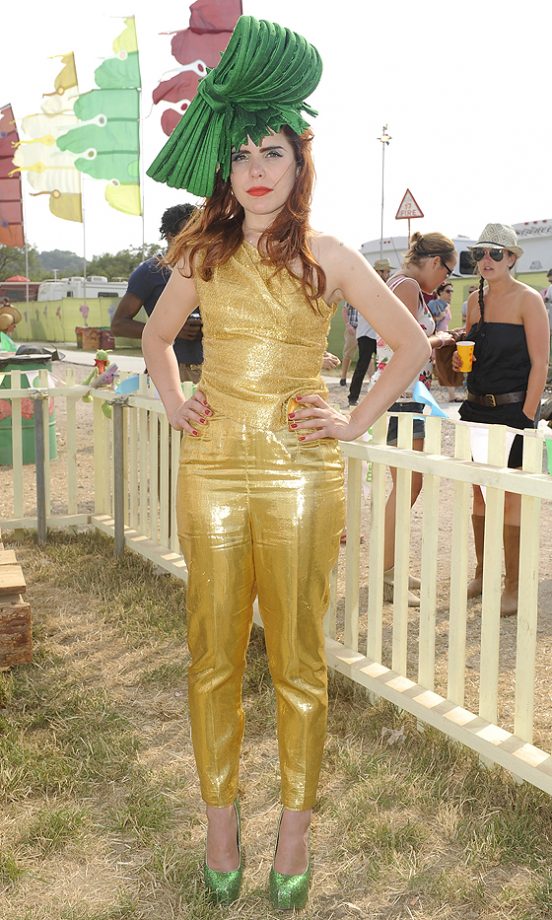 Paloma Faith Backstage At Glastonbury Festival, 2010