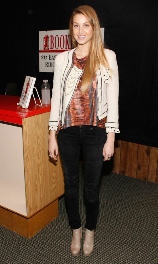 Whitney Port At A Book Singing In New York, 2011