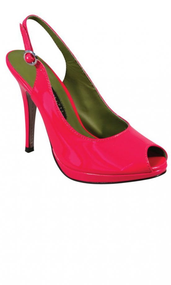 Ted Baker Haute Peep-Toe Slingback Shoes,£80