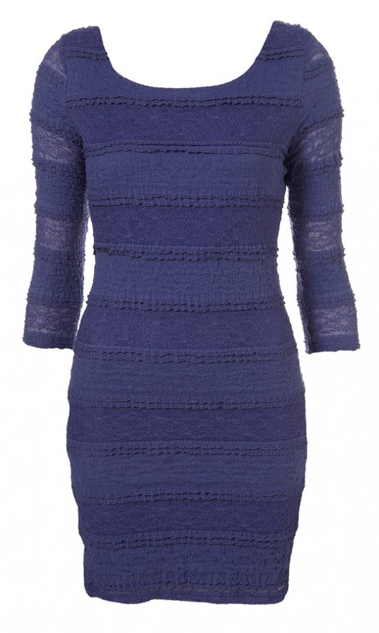 Topshop Lace Trim Bodycon Dress, £40