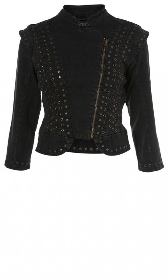 Topshop Eyelet Denim Jacket, £50