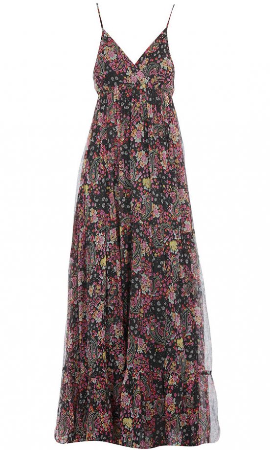 Rise Multi Print Chiffon Maxi Dress, £40