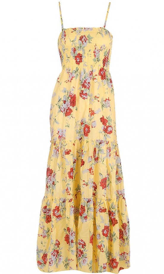 Dorothy Perkins Yellow Floral Maxi Dress, £38