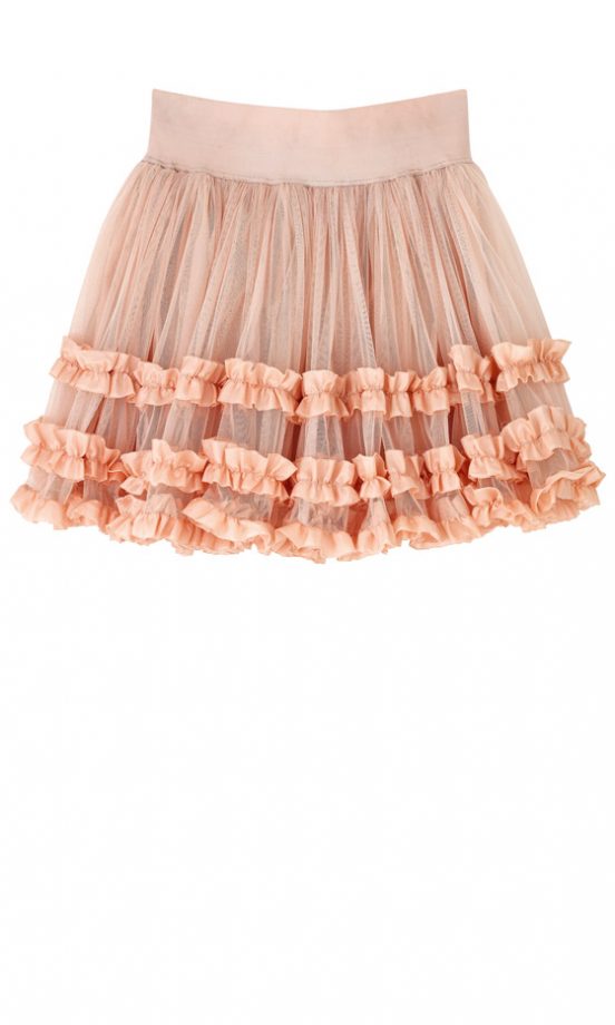 Asos Mesh Trim Full Mini Skirt, £28