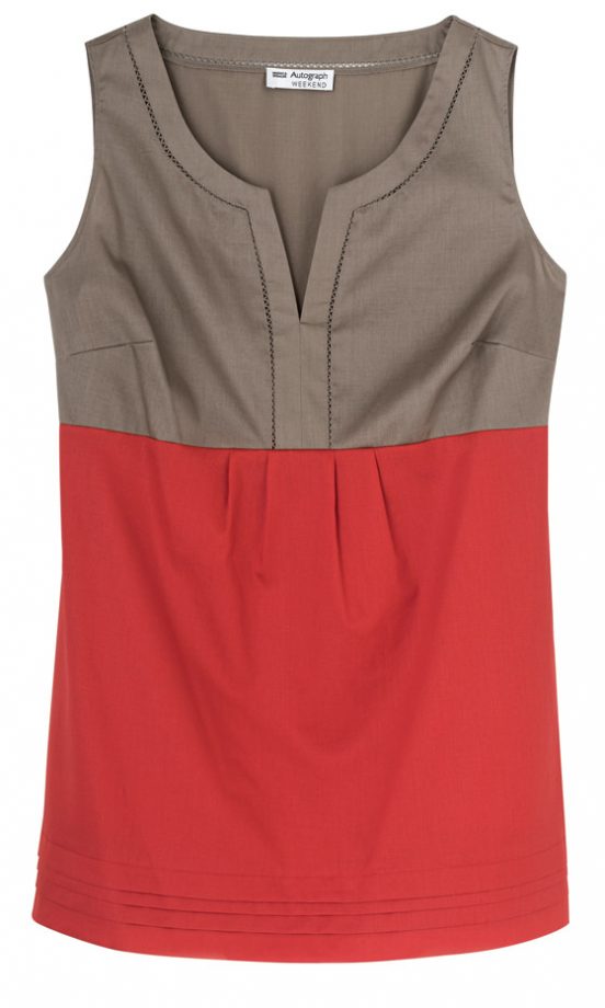 Autograph Weekend Colour Block Sleeveless Top, £29.50