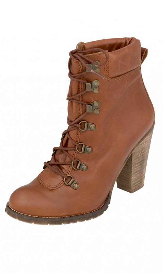 New Look Eyelet Lace Heel Boot, £75