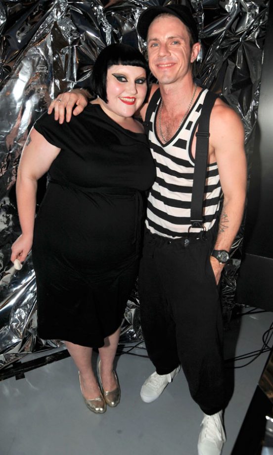 Beth Ditto With Jake Shears At The Marc Jacobs Bang Fragrance Launch, Harvey Nichols, 2010