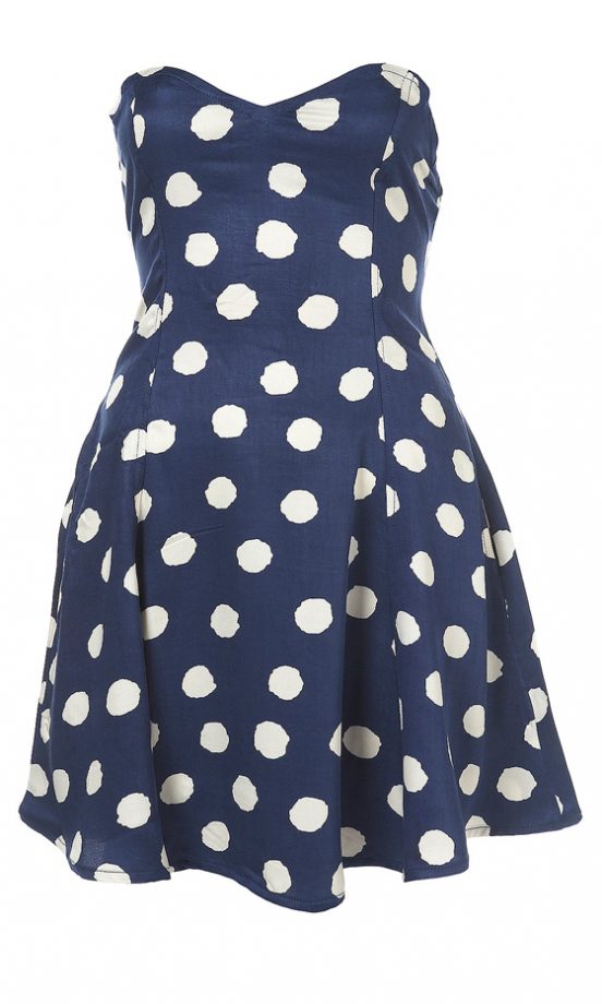 Motel At Topshop Giant Polka Betsy Dress, £35