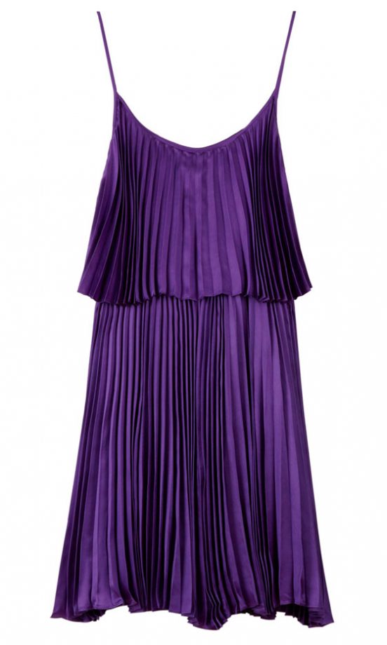 Halston Heritage Iris Pleated Cocktail Dress, £365