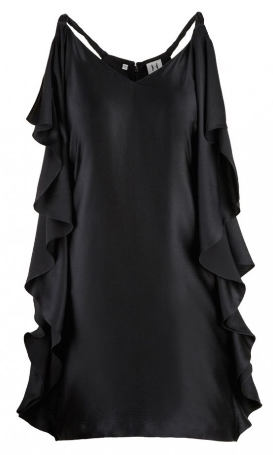 Halston Heritage Sleeveless Draped Dress, £322