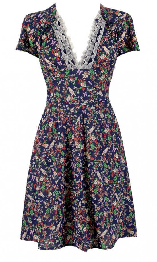 Pearl Lowe For Peacocks Bird Print Dress, £30