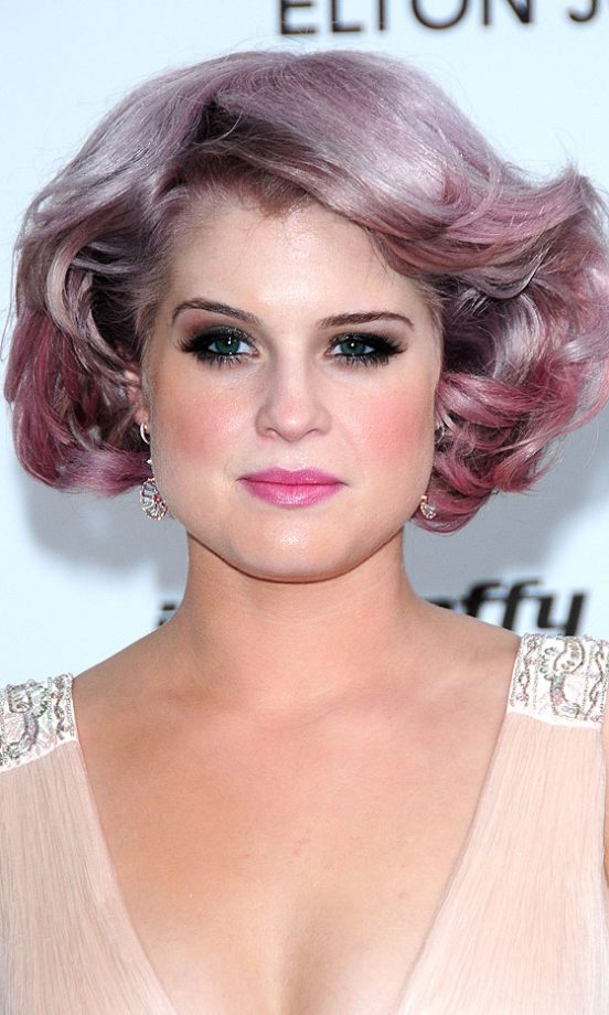 Kelly Osbourne Shocked Us All With A Purple Hairstyle, 2010