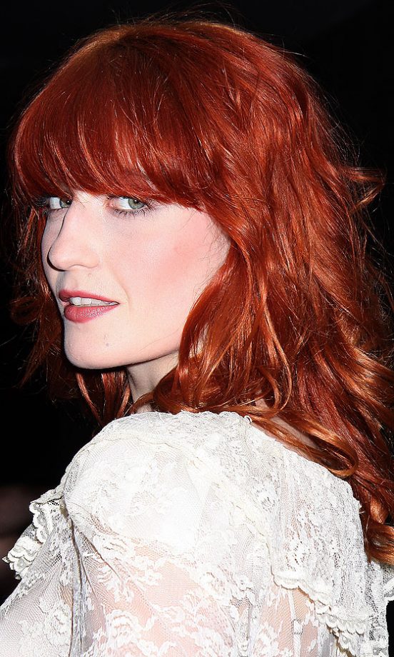 Florence Welch Is Fast Becoming One Of Our Favourite Celebrity Hair Icons With Her Unusual Hairstyles, 2010