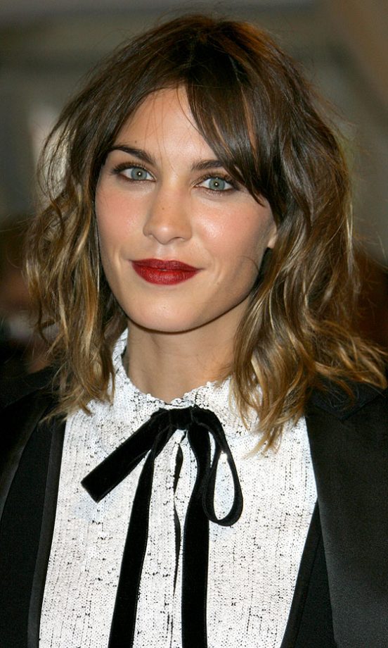 Alexa Chung Kick-Started A Celebrity Hair Trend With Her Shaggy Bob Hairstyle, 2010