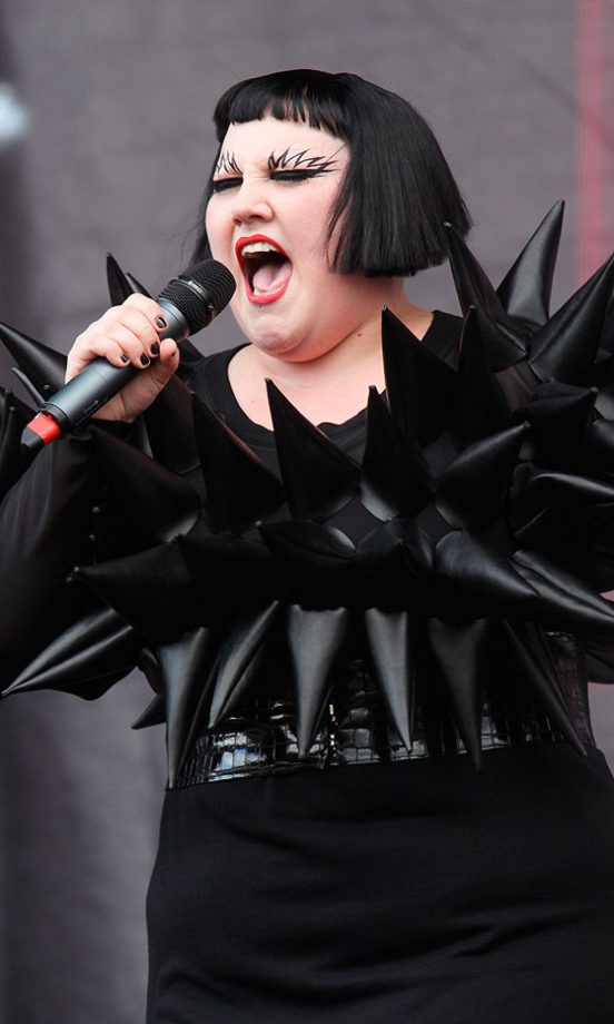 Beth Ditto On Stage At Wireless 2010