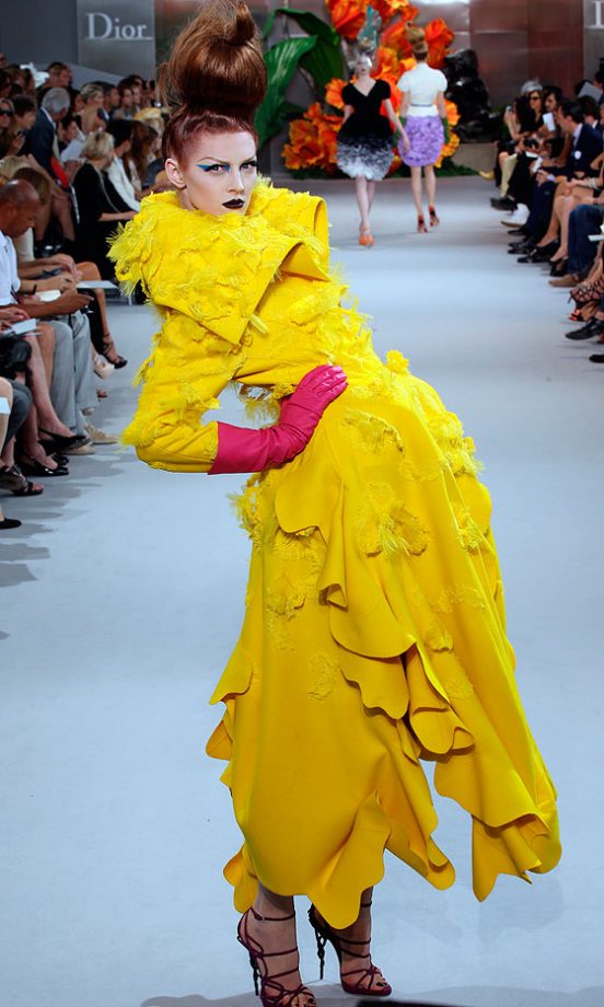 Christian Dior Haute Couture Fashion Show, 2010