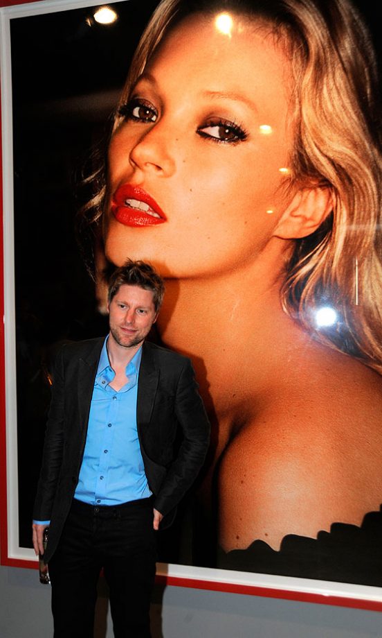 Christopher Bailey At The Mario Testino 'Kate Who?' Exhibition, 2010