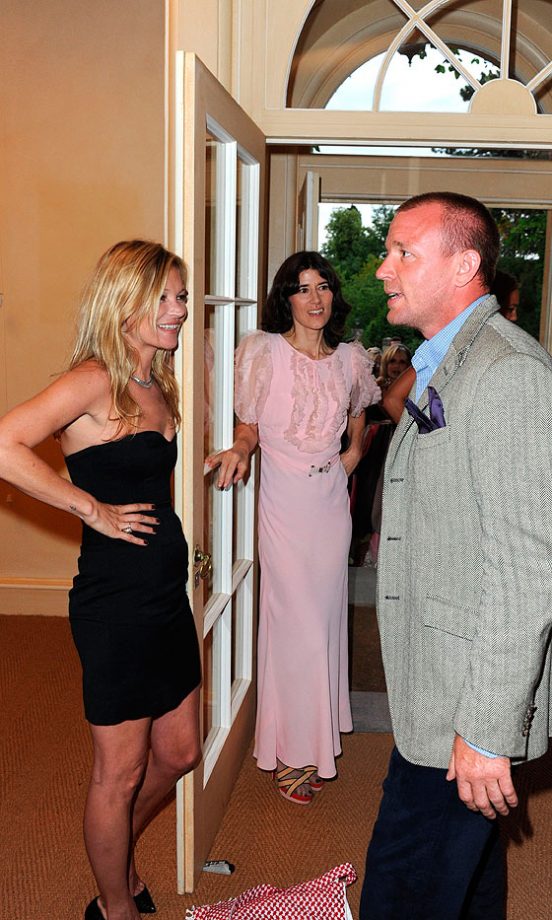 Kate Moss, Bella Freud And Guy Ritchie At The Hoping For The Children Of Palestine Charity Night, 2010