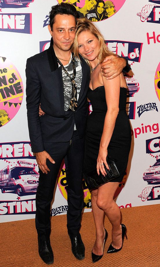 Kate Moss With Boyfriend Jamie Hince At The Hoping For The Children Of Palestine Charity Night, 2010