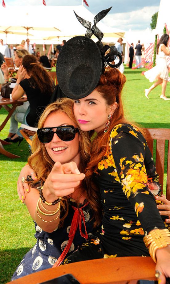 Cat Deeley And Paloma Faith At The Cartier International Polo, 2010